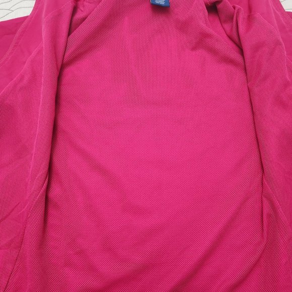[S] Pink Zip Up Reebok Windbreaker Jacket - Picture 4 of 7